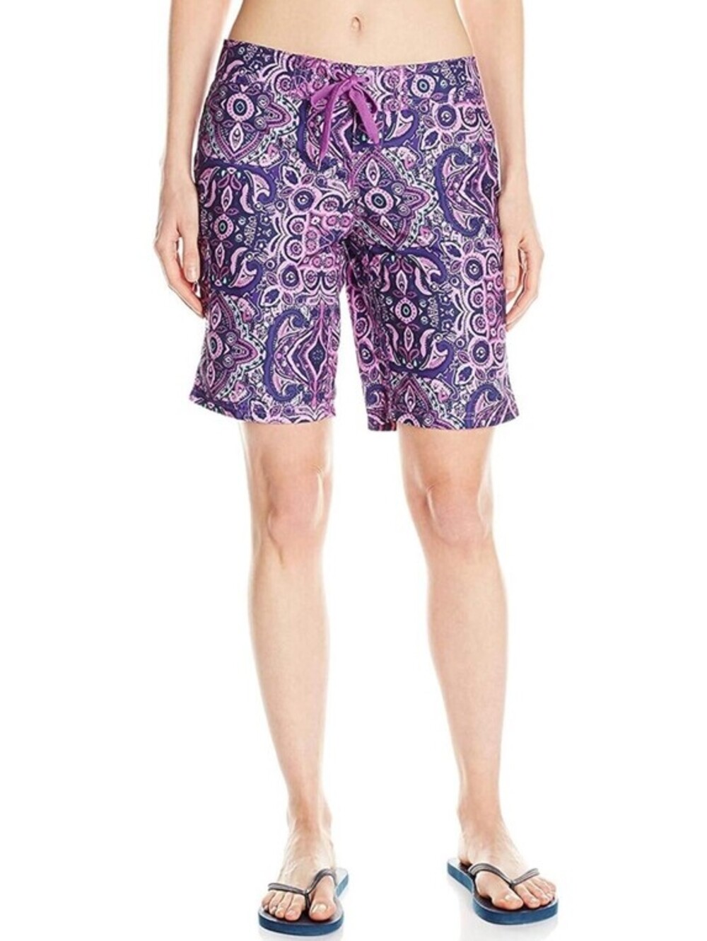 Women’s KANU Surf Hawaiian Board Shorts Size 1X Bisma Purple